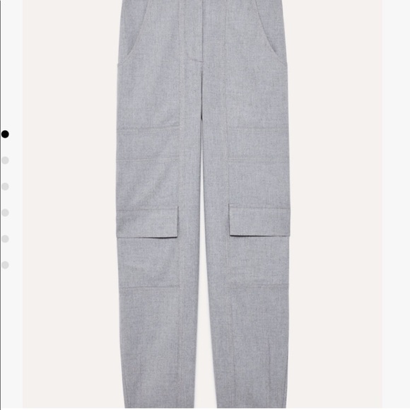 The Group Babaton Summers Pant, light grey, size 4 - Picture 2 of 9